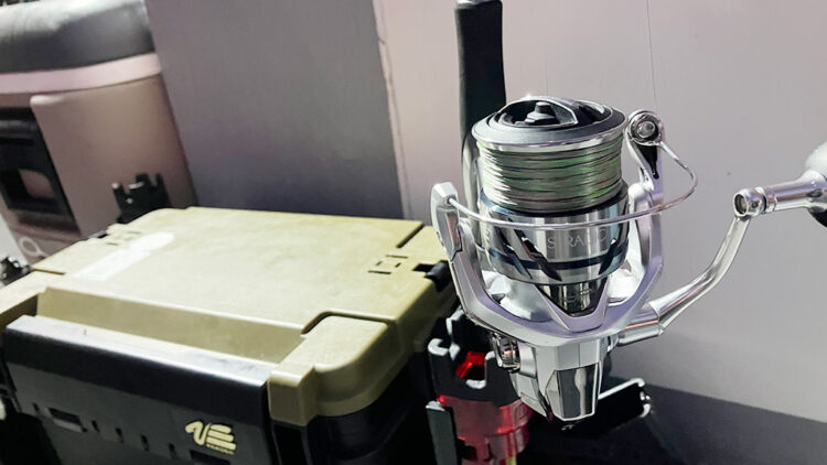 筆者のロッド＆リールとタックルボックス