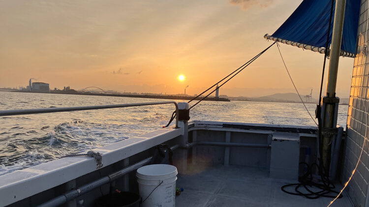 20260307和歌山港を出港する船からの風景